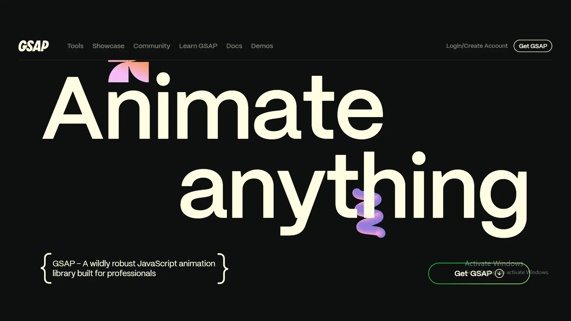 gsap-animate-anything - portfolio design by Salman Razak