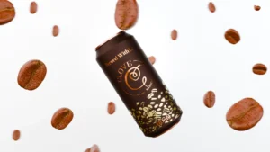 Coffee Can Branding & 3D Visualization