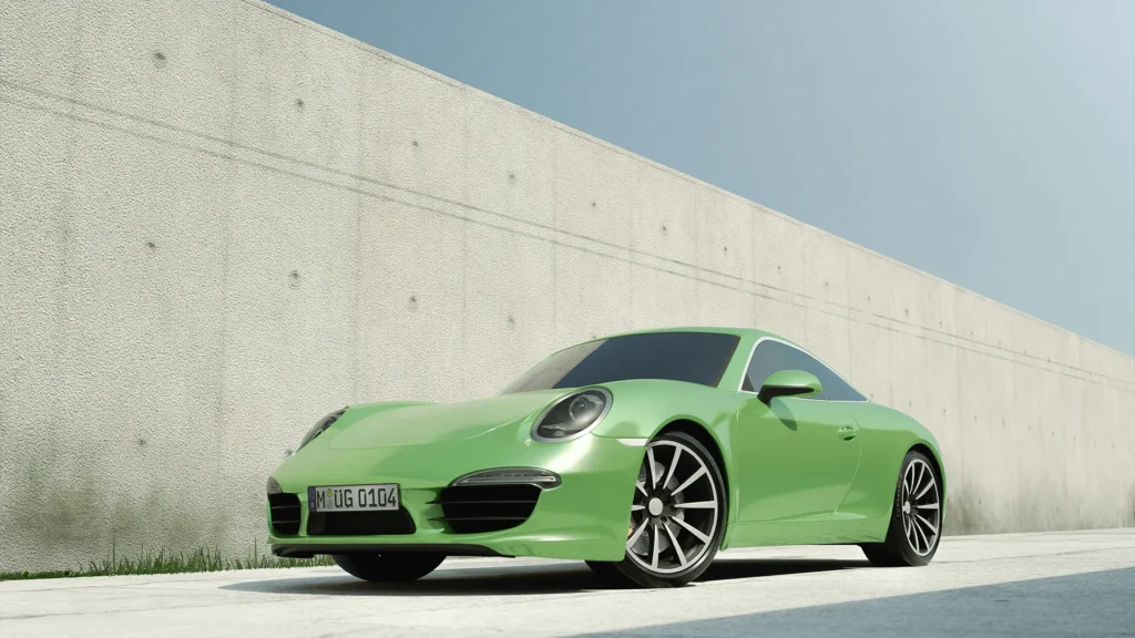car-model - portfolio design by Salman Razak